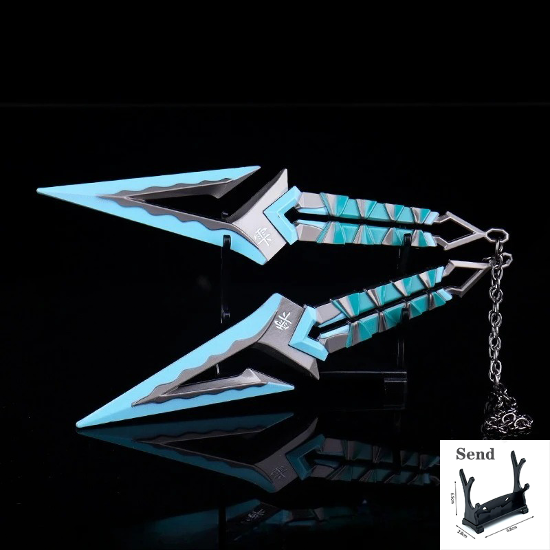 Art Craft Table - Coltello da Combattimento Valorant 16cm/6.29 pollici,