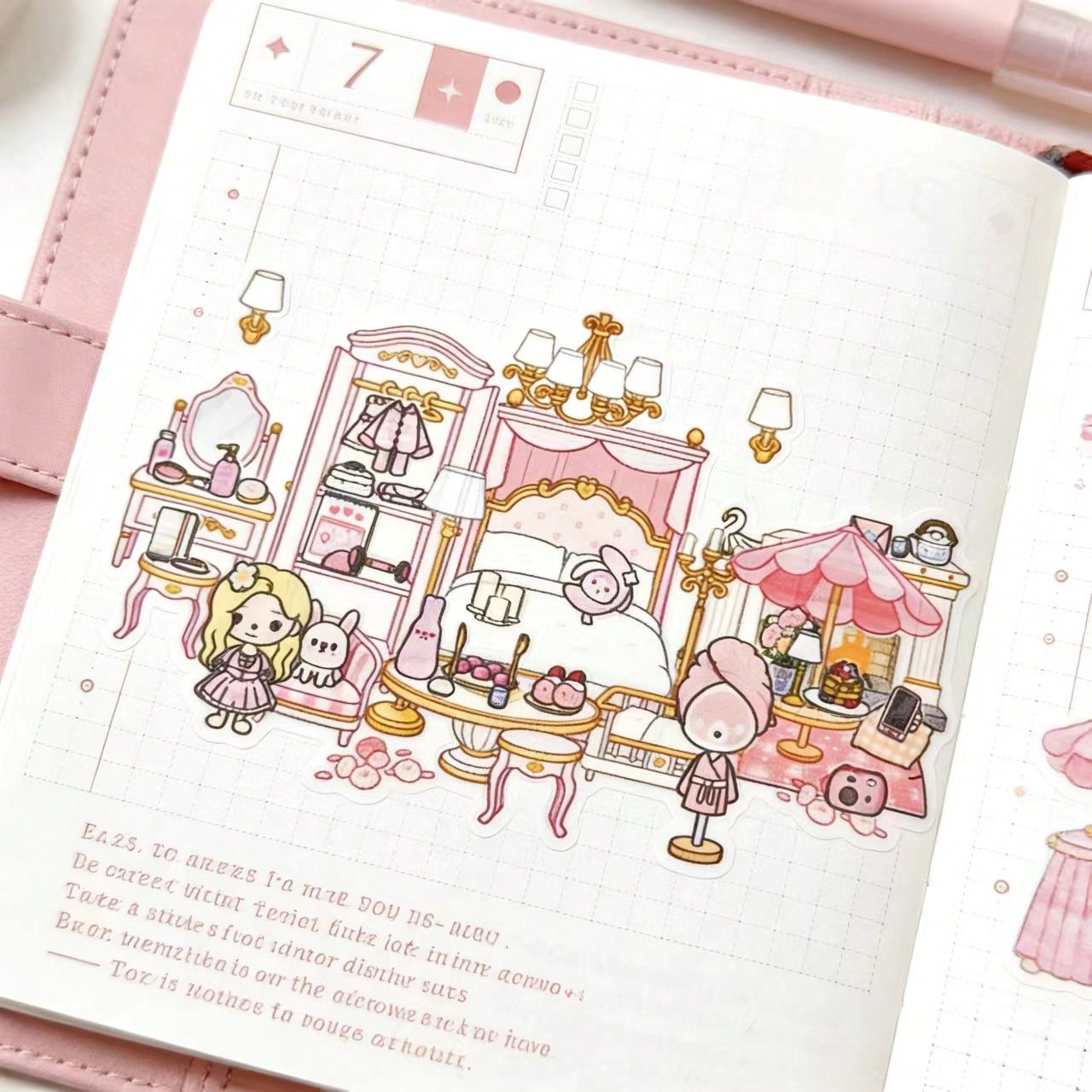 Art Craft Journal - Kit Adesivi Fai-da-te per Cameretta Bambini