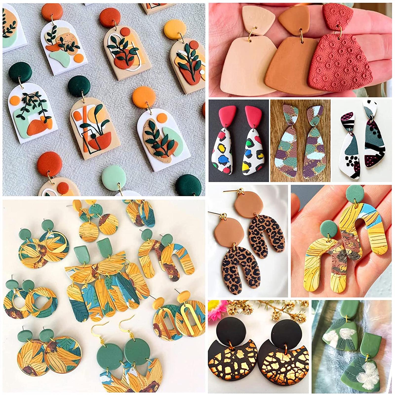 Craft And Art Difference - 24 pezzi di polimero plastico, diverse
