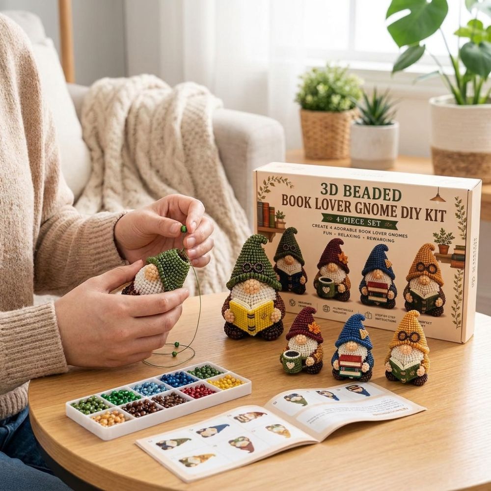Art Craft Youtube - Kit Artigianale 3D con Perline Tubolari