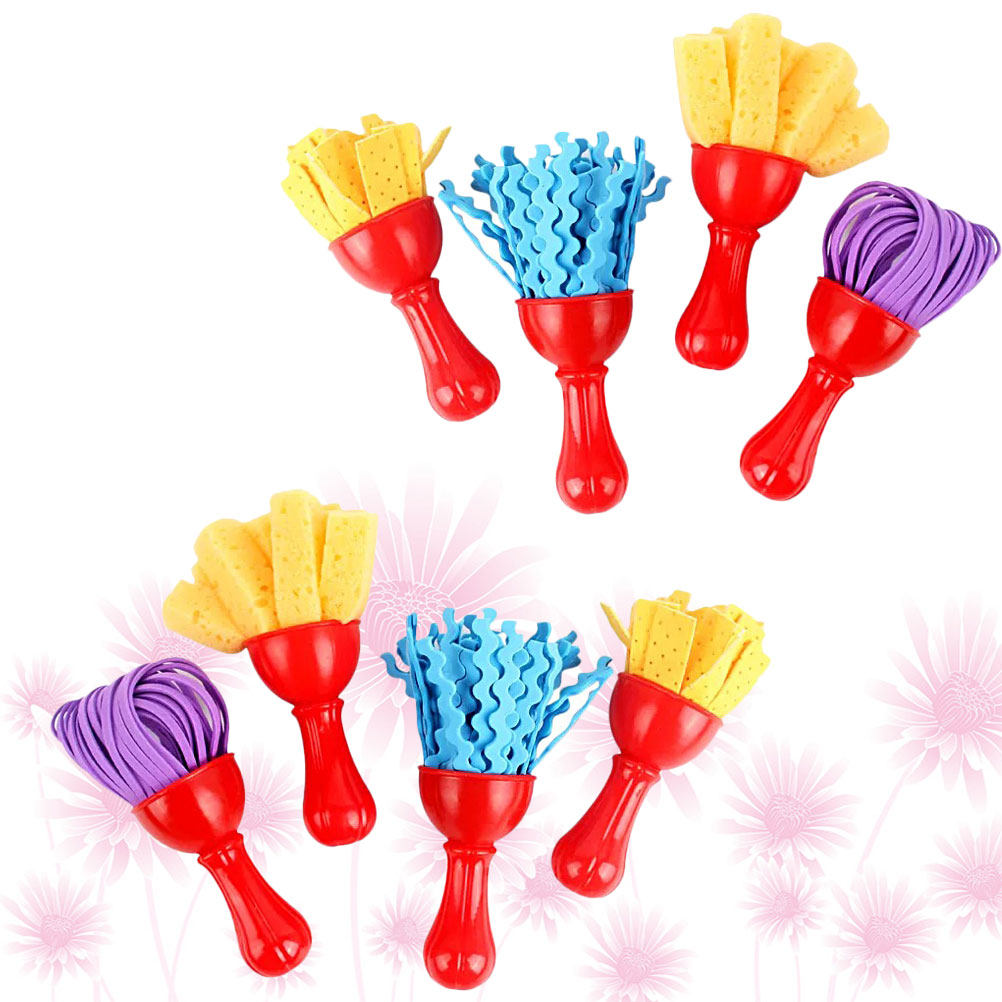 Art Craft Activities For Preschoolers - Set di 8 Pennelli in Spugna