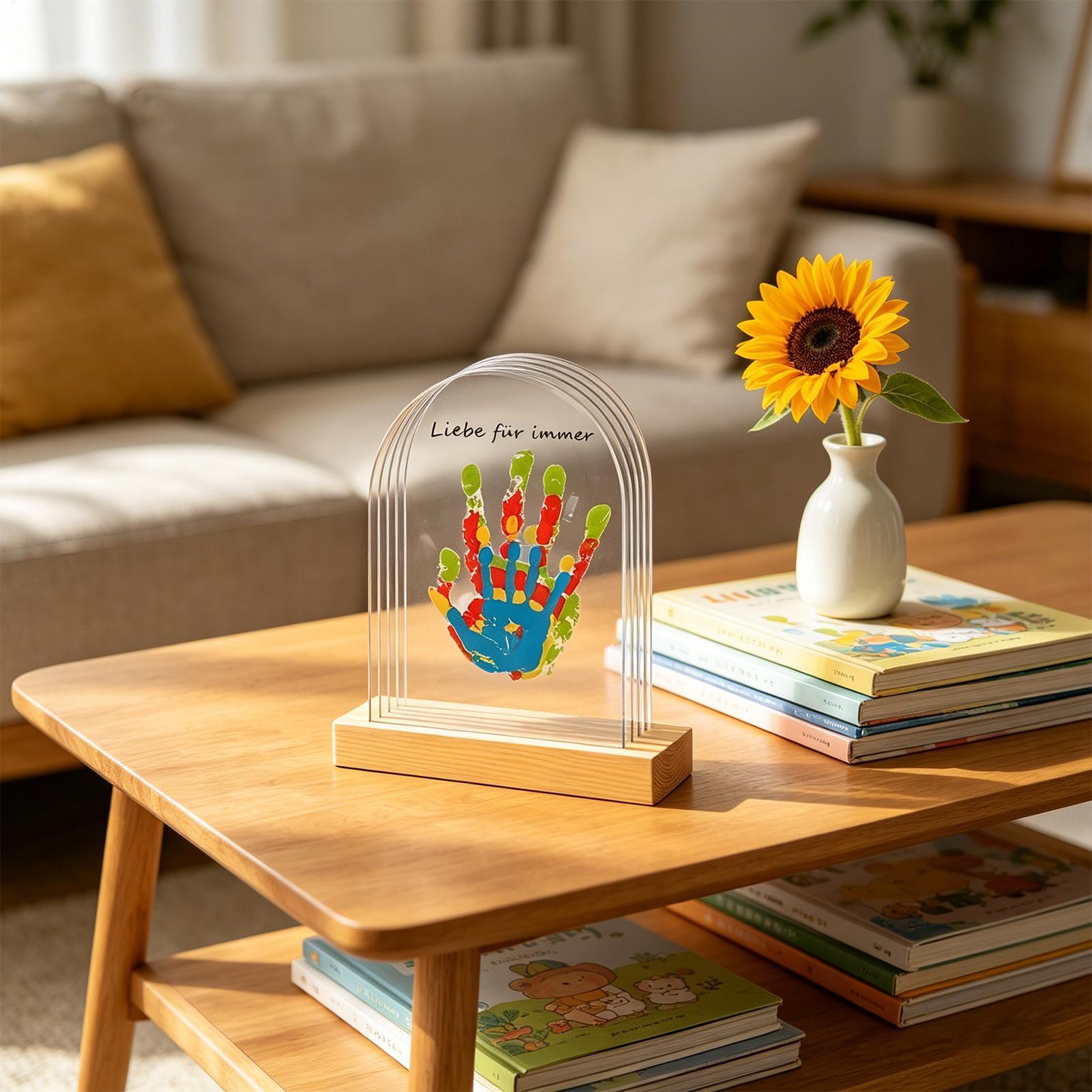Art Craft Kits For Kids - Kit per Impronte Familiari con Luci,