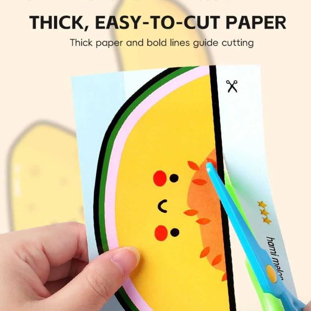 Art Craft Preschool - Kit di Ritagli di Carta Sicuri