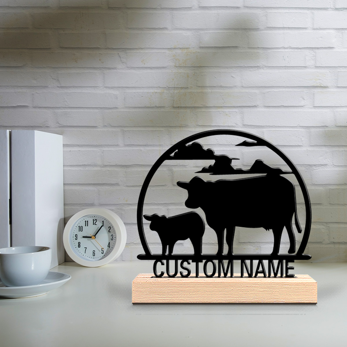 Art Craft Table - Statua in Metallo a Forma di