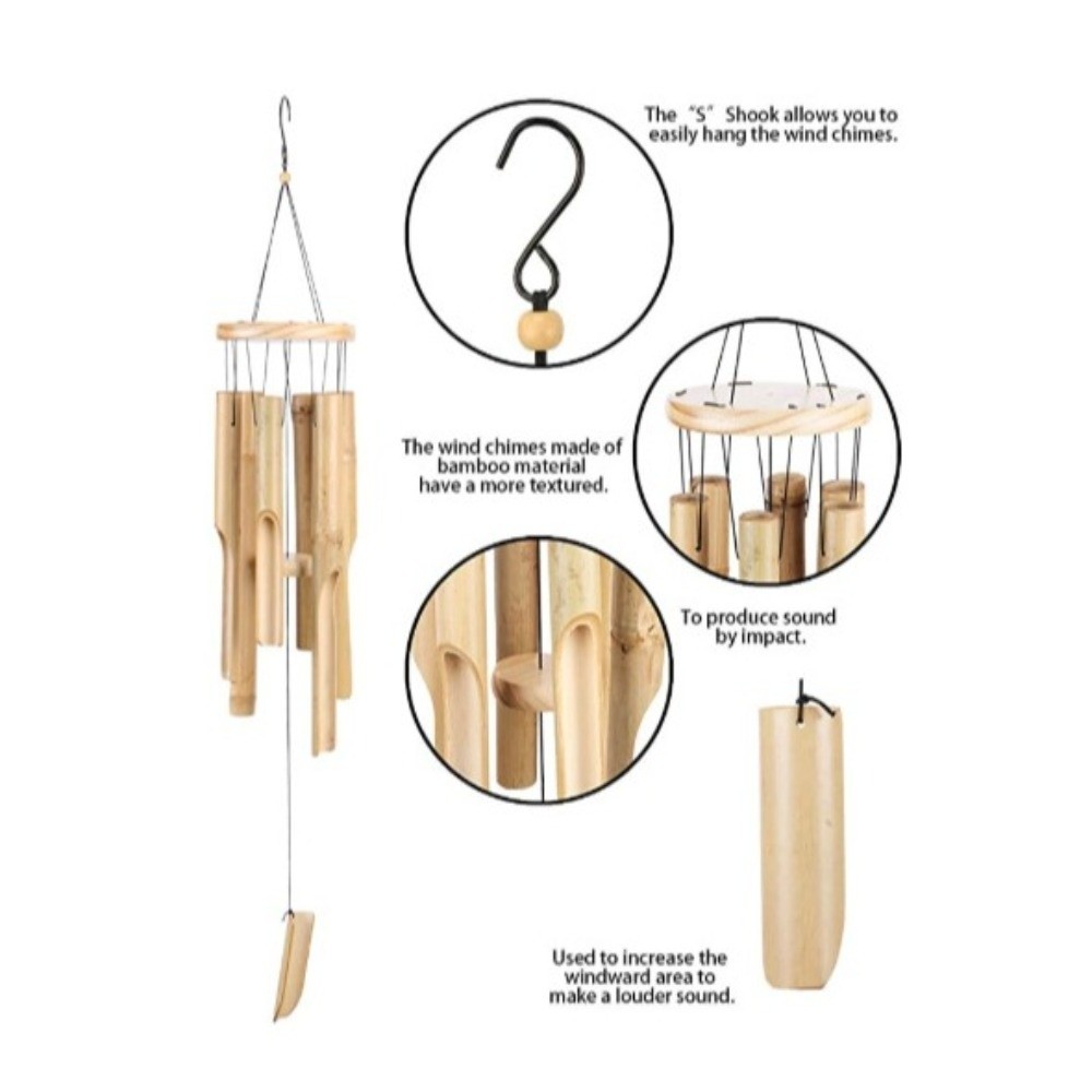 Carillon a Vento Retrò a 6 Tub - Art Craft Youtube recensione e prezzo