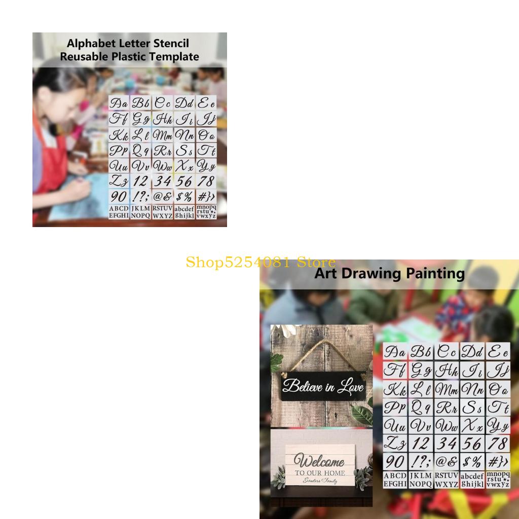 AXYC 40 pezzi stencil per lett - Art Craft Description recensione e prezzo