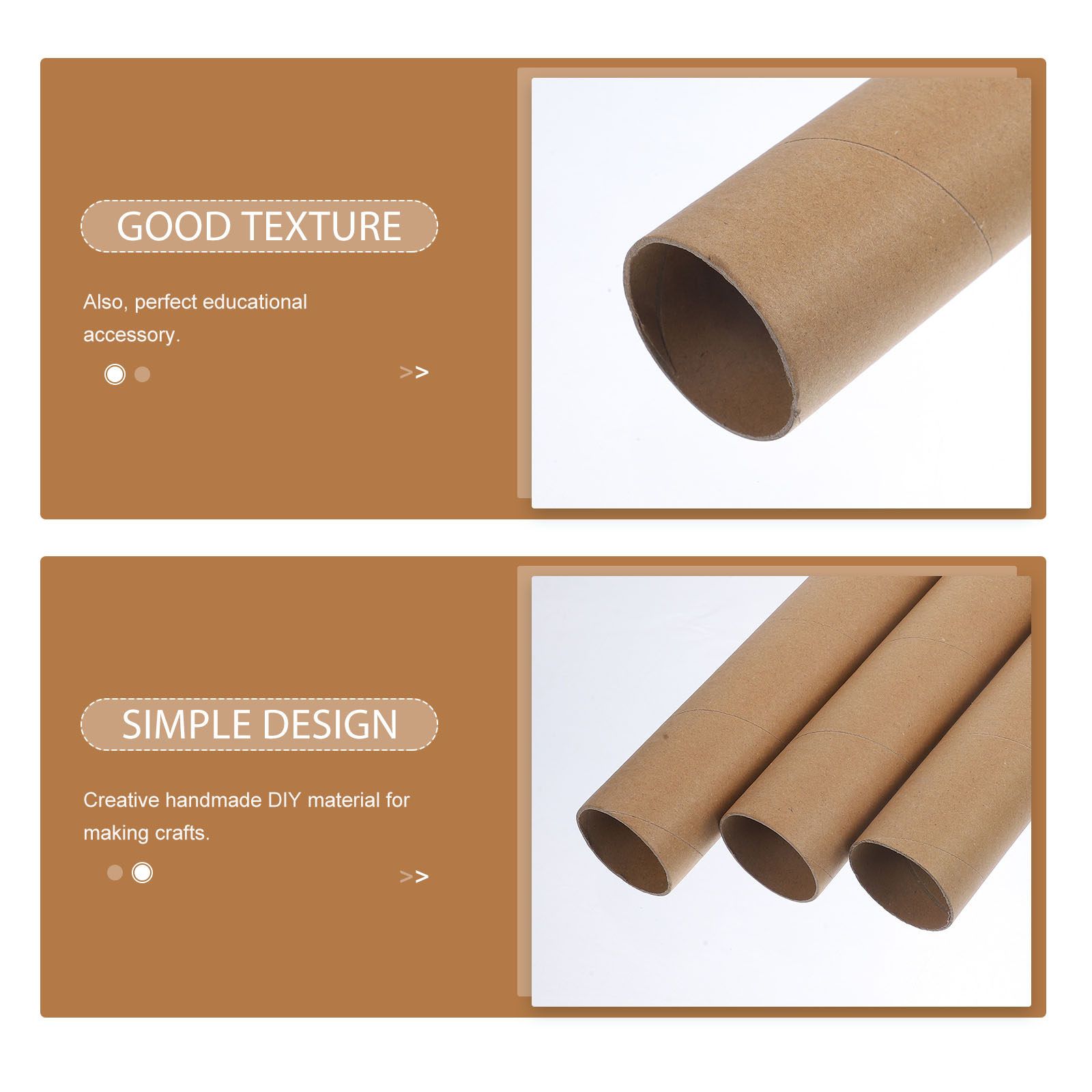 3 Tubi di Carta Rotondi per Pr - Art Craft Education recensione e prezzo