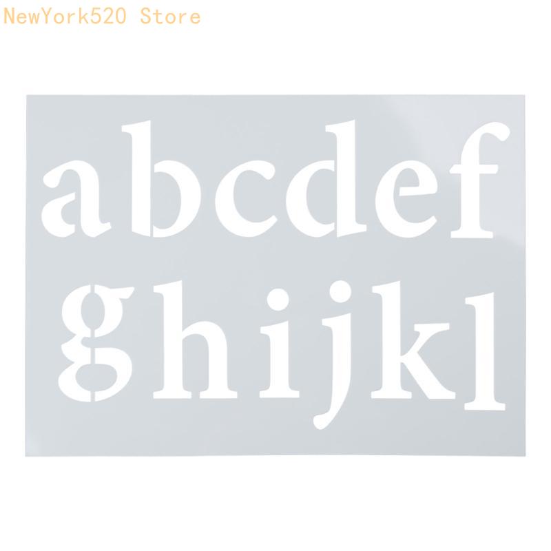 40 pezzi stencil per lettere a - Art Craft Description recensione e prezzo