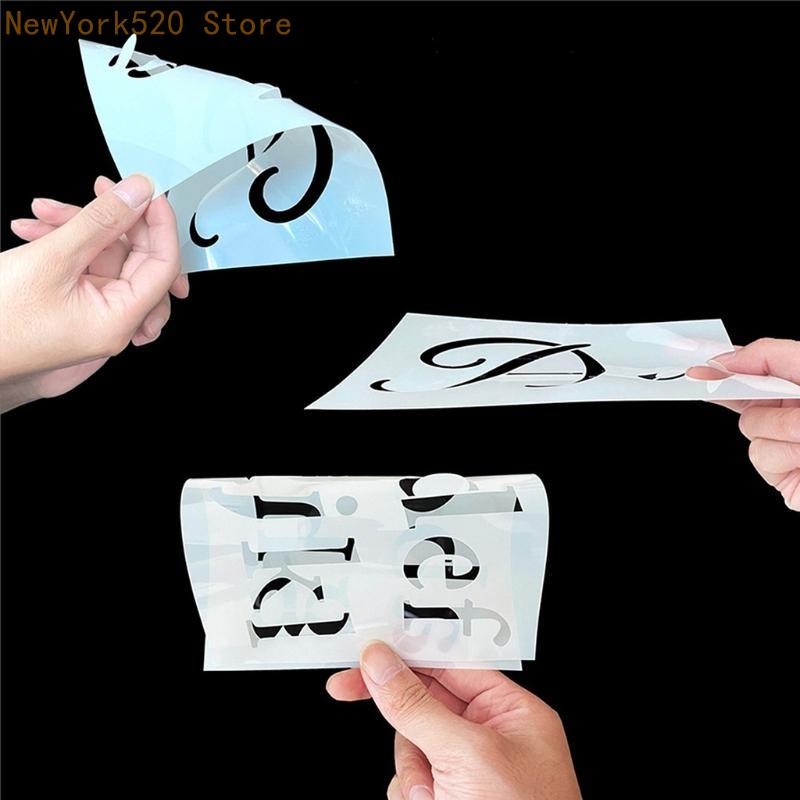 40 pezzi stencil per lettere a - Art Craft Description recensione e prezzo