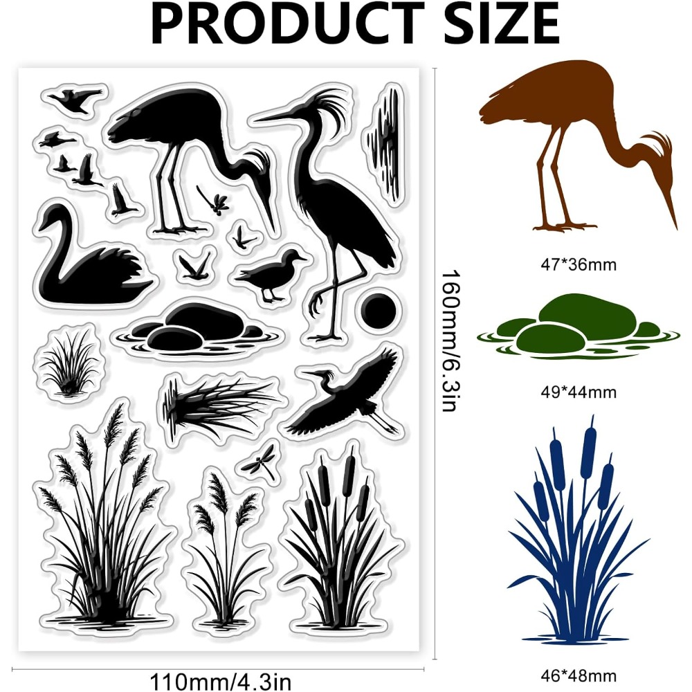Timbri in silicone con motivo  - Rubber Stamp Blank recensione e prezzo