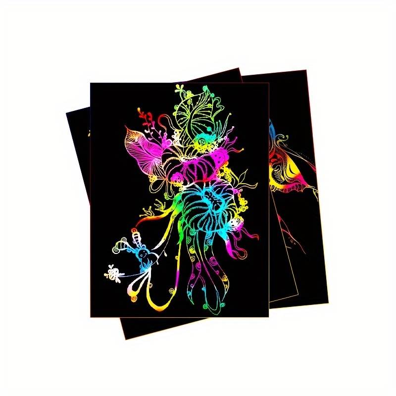 50 fogli di carta da grattare  - Art Craft Kits For Kids recensione e prezzo