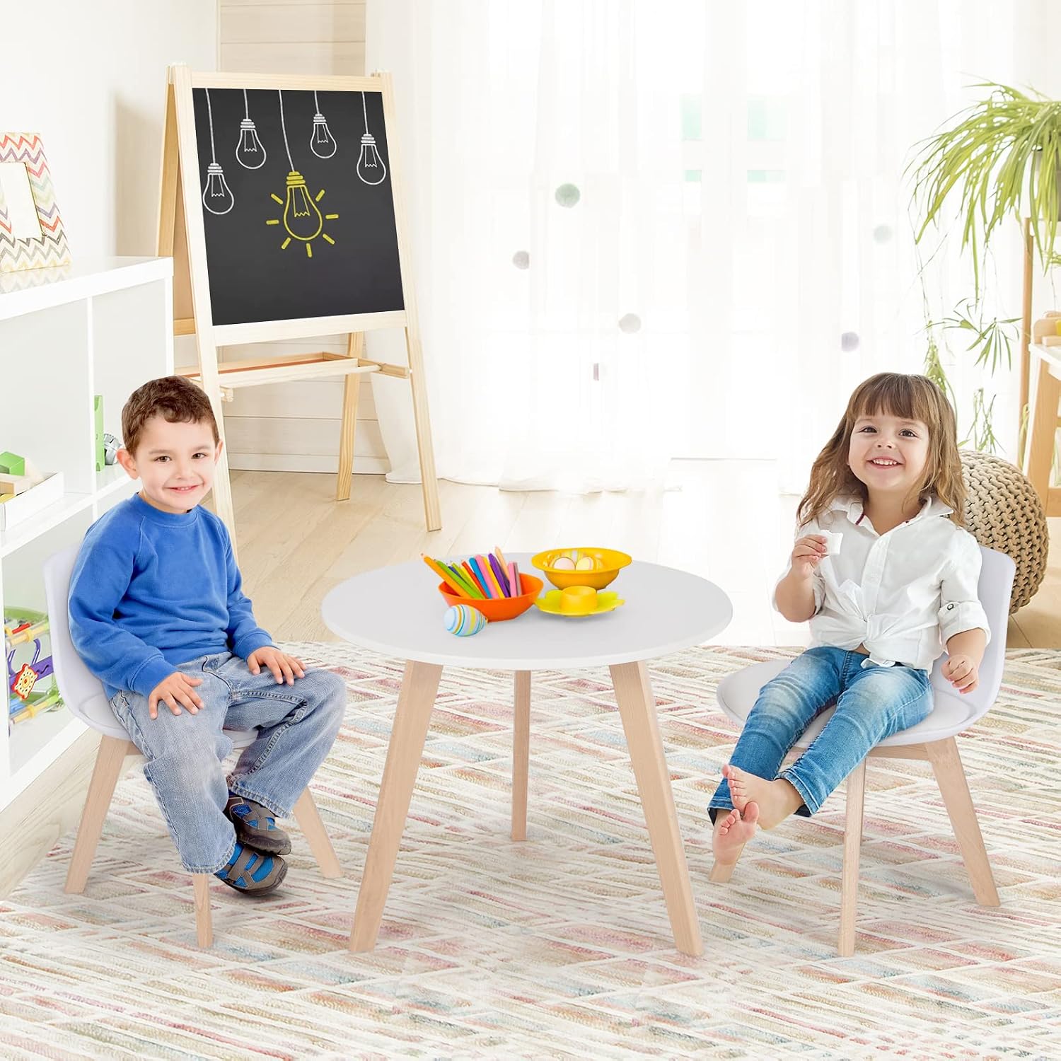 Set Tavolo e Sedie per Bambini - Art Craft Activities For Preschoolers recensione e prezzo
