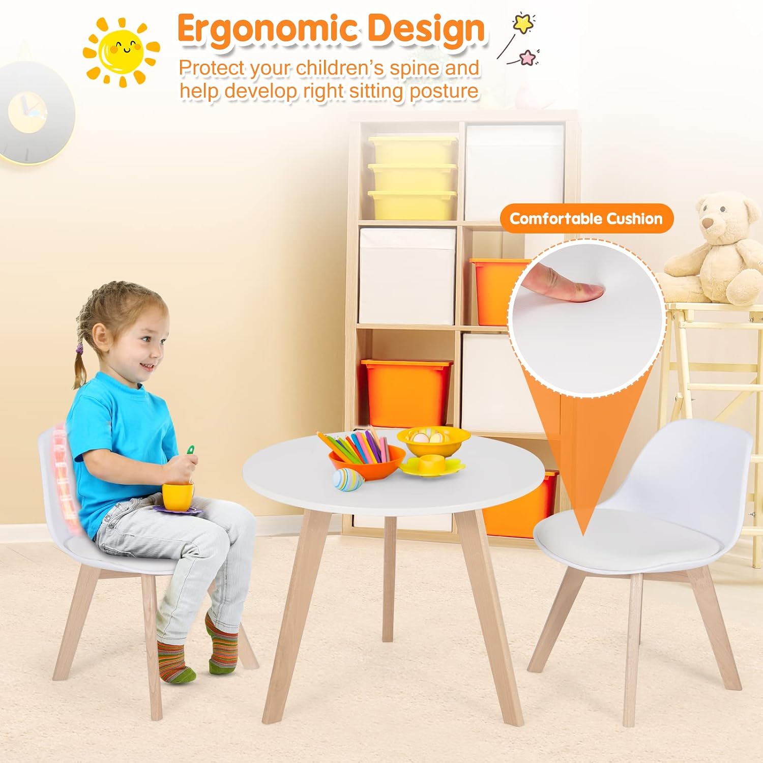 Set Tavolo e Sedie per Bambini - Art Craft Activities For Preschoolers recensione e prezzo