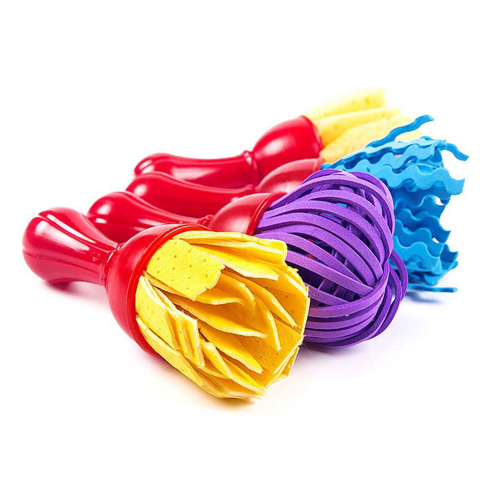 Set di 8 Pennelli in Spugna pe - Art Craft Activities For Preschoolers recensione e prezzo