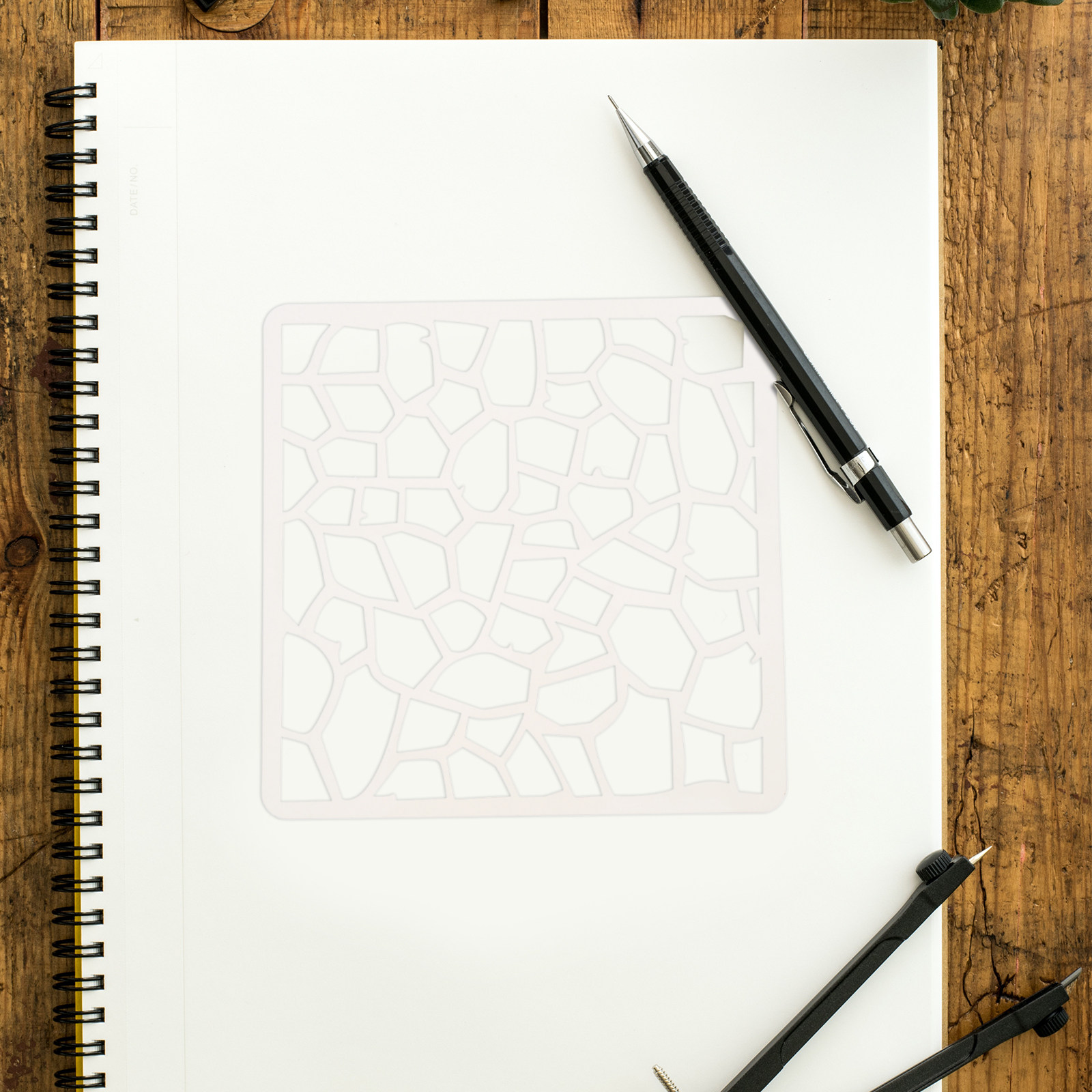 Stencil Geometrici Riutilizzab - Art Craft Journal recensione e prezzo