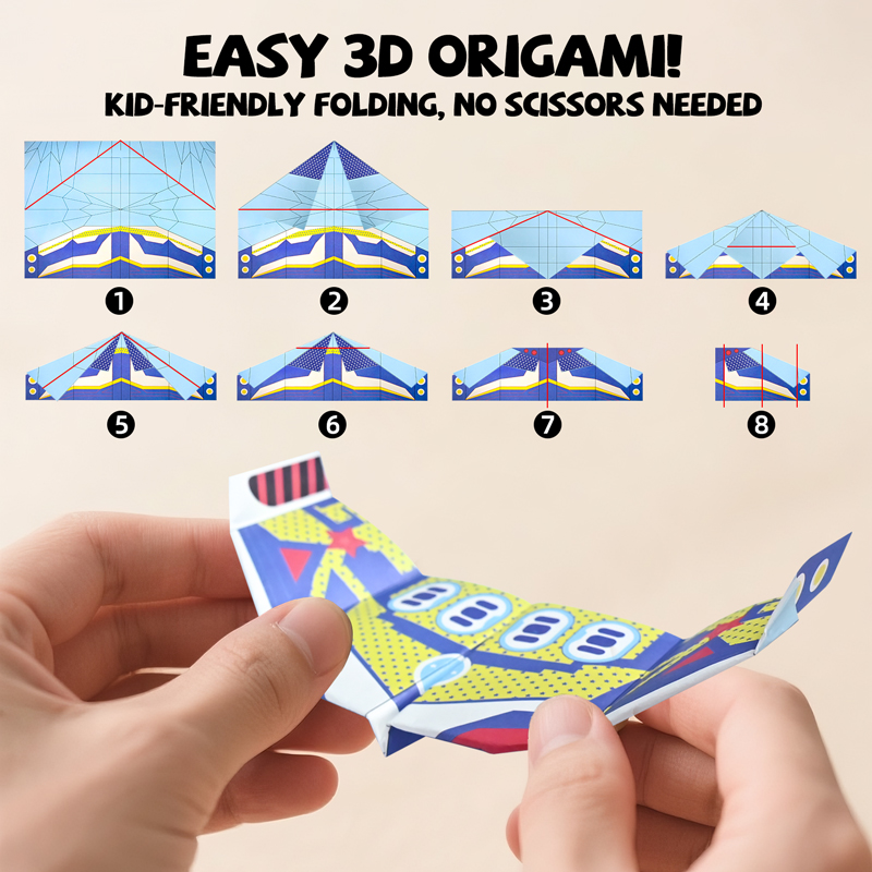 Kit Origami per Aeroplanini di - Art Craft Education recensione e prezzo