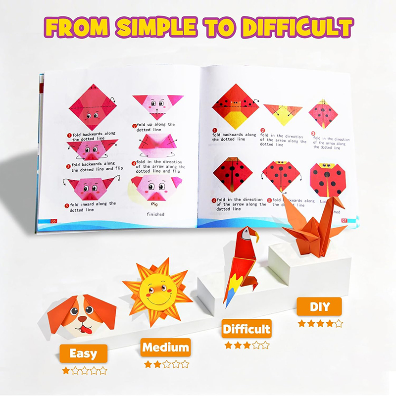 Kit di Carta per Origami con L - Art Craft With Paper recensione e prezzo