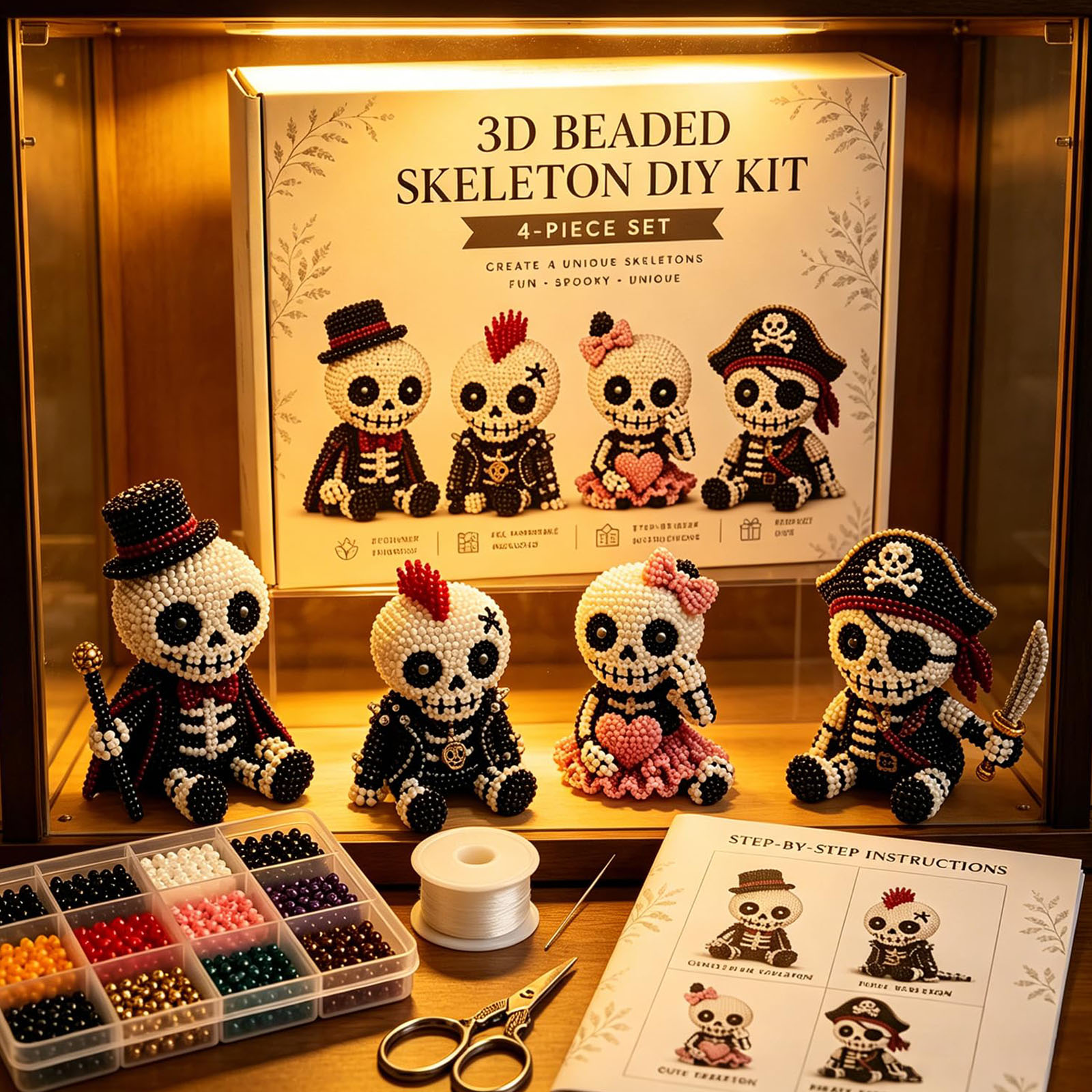 Kit Fai-da-Te Scheletro 3D con - Art Craft Kits For Kids recensione e prezzo