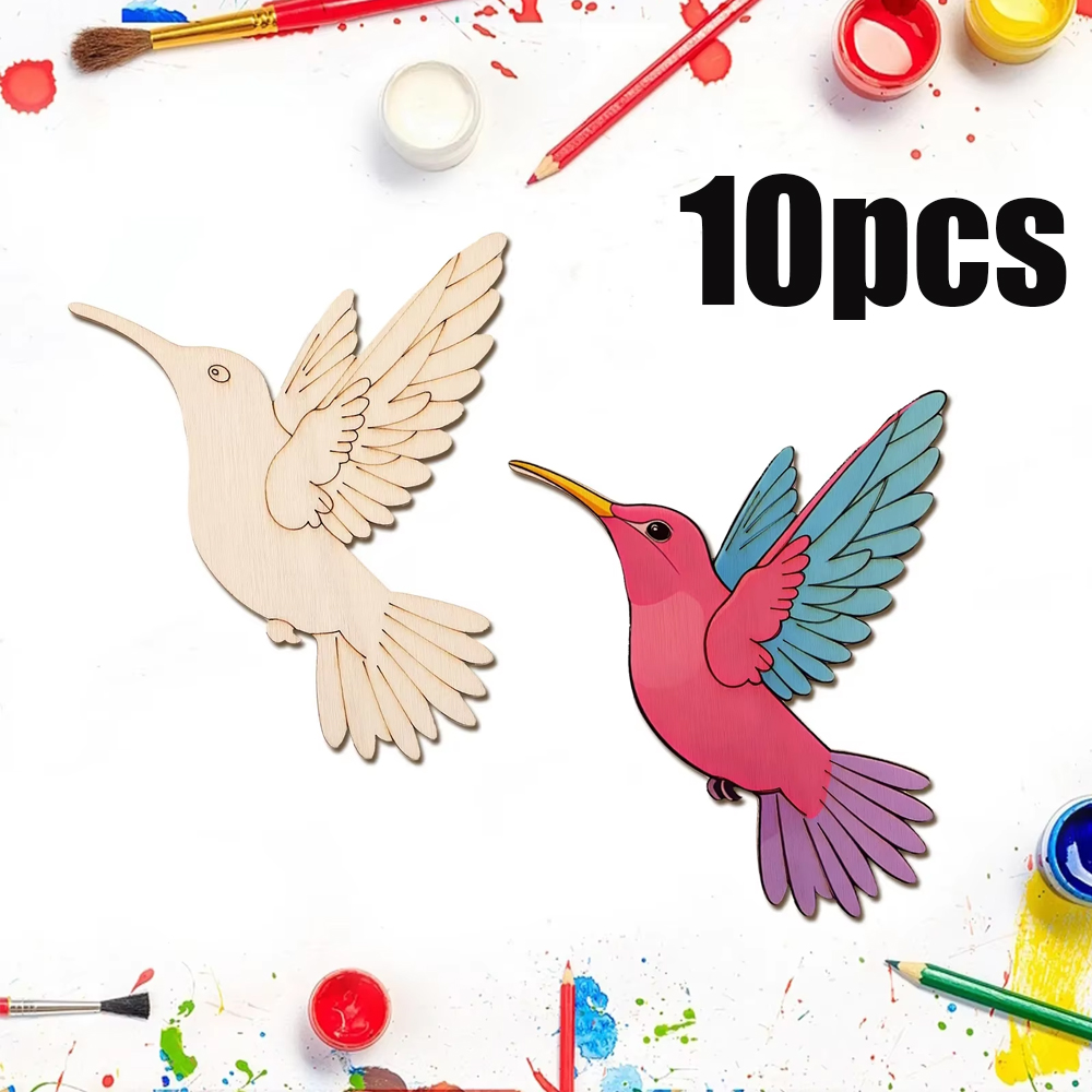 Set di 10 Animali in Legno Non - Art Craft Painting recensione e prezzo