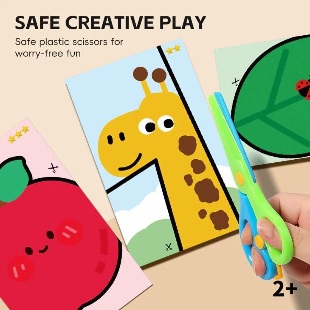 Kit di Ritagli di Carta Sicuri - Art Craft Preschool recensione e prezzo
