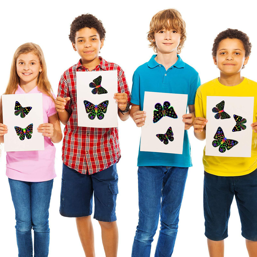 1 Set di Carta da Grattare a F - Art Craft Kits For Kids recensione e prezzo