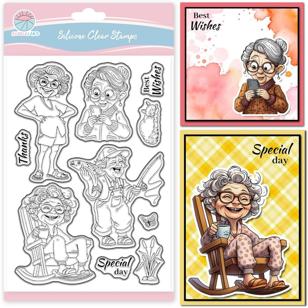 Timbri trasparenti per vecchia - Rubber Stamp Blank recensione e prezzo