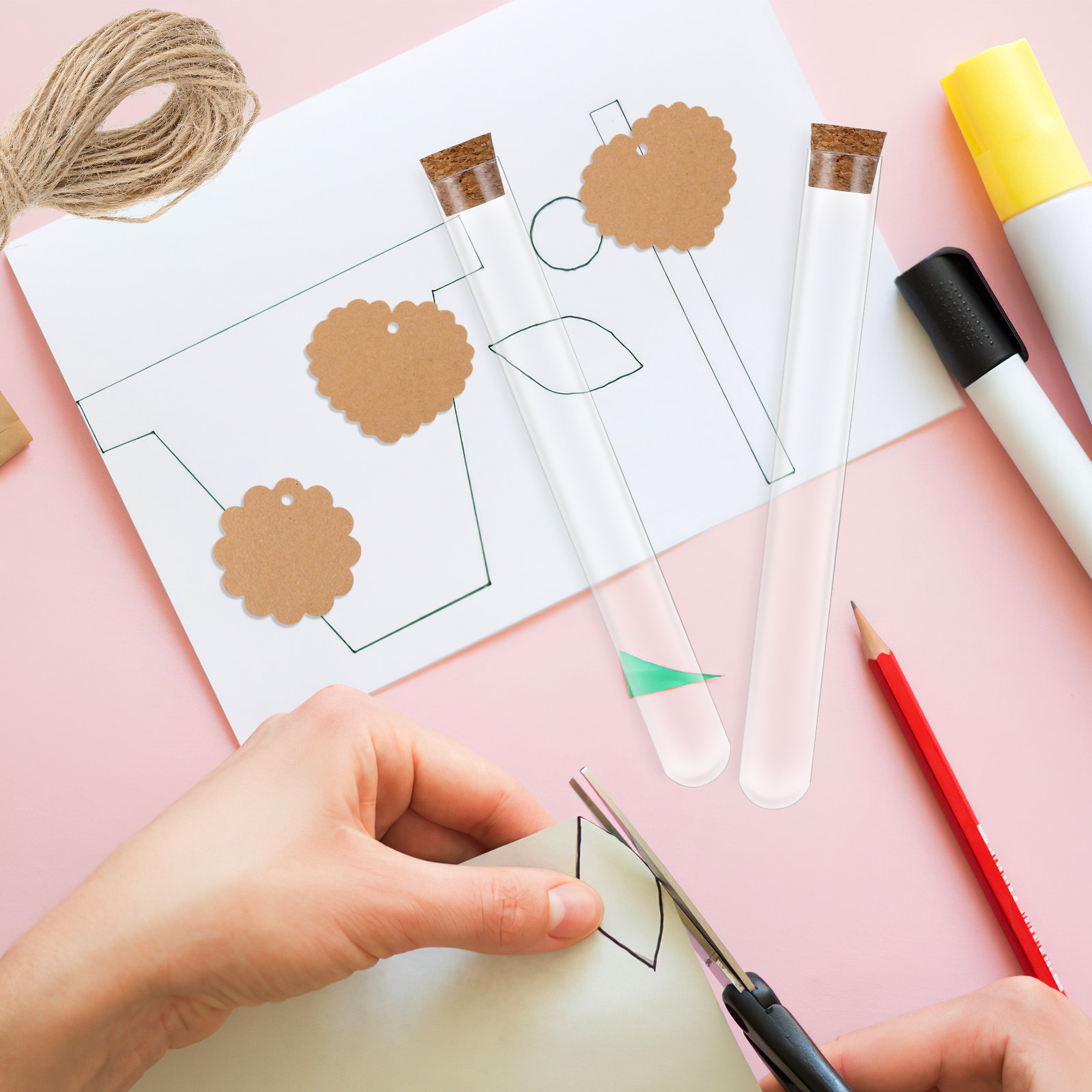 30 Provette in Plastica Traspa - Art Craft Youtube recensione e prezzo