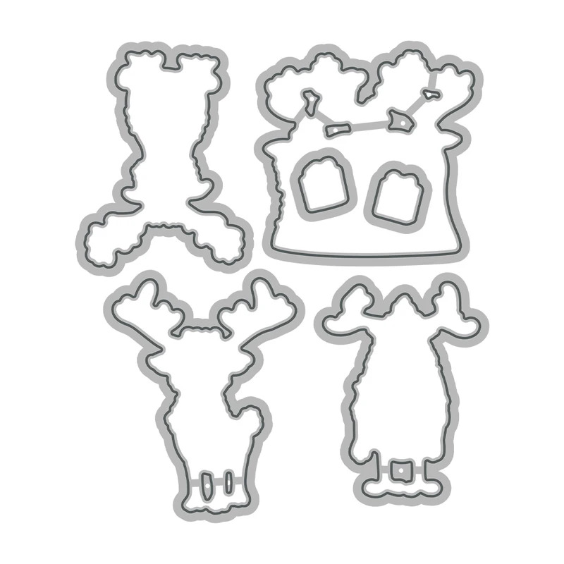 Fustelle per taglio a forma di - Rubber Stamp Blank recensione e prezzo