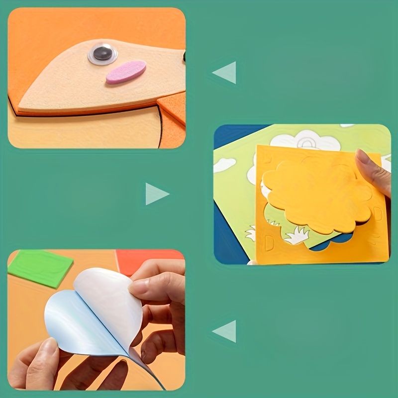 Adesivi 3D per Bambini, Monous - Art Craft Education recensione e prezzo